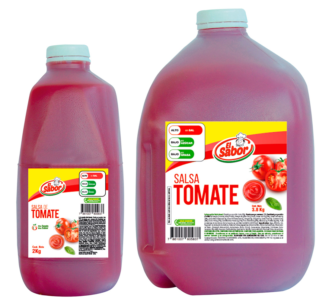 SALSA DE TOMATE El Sabor